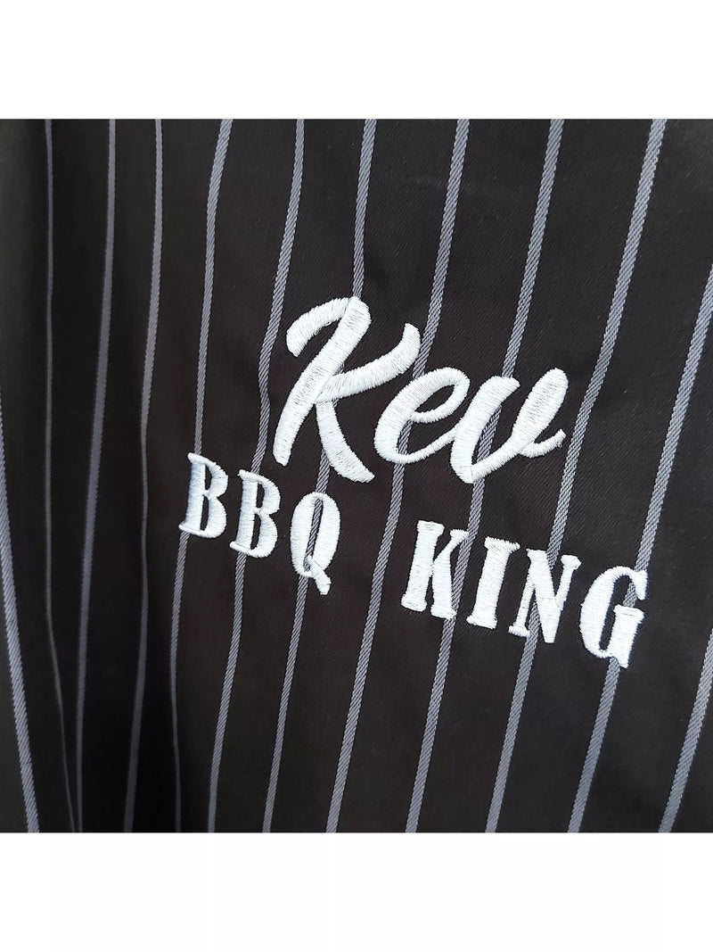 Solesmith BBQ King/Queen Personalised Apron One Size (British brand)