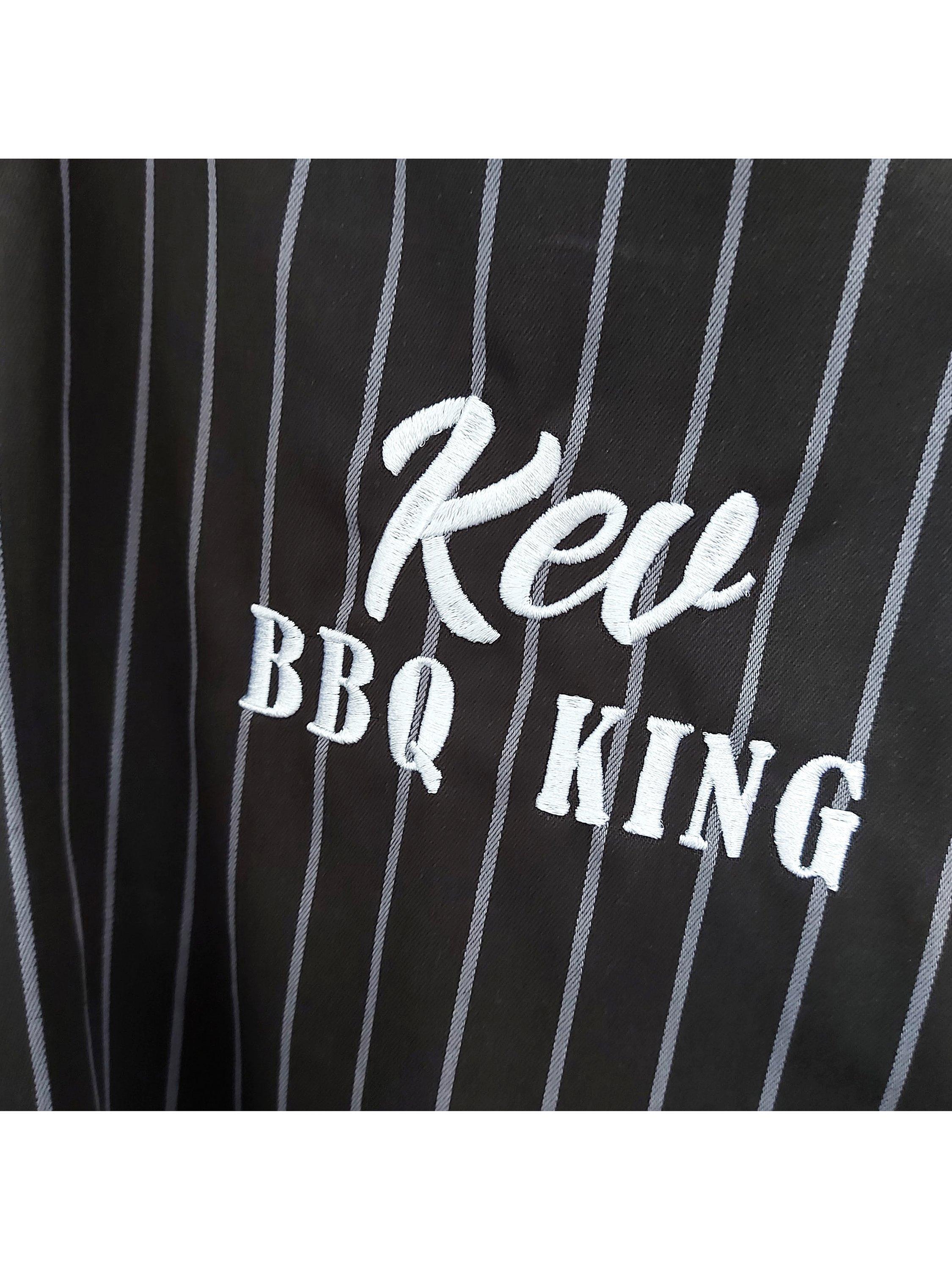 Solesmith BBQ King/Queen Personalised Apron One Size (British brand)