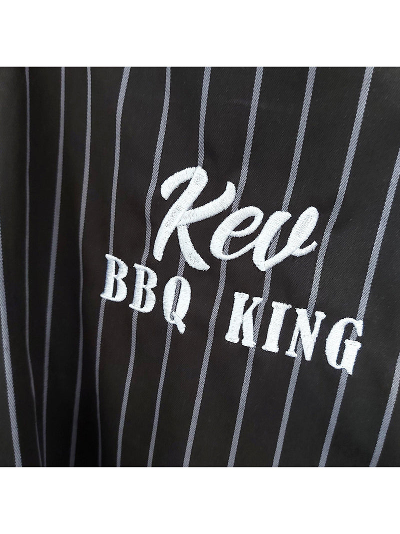 Solesmith BBQ King/Queen Personalised Apron One Size (British brand)