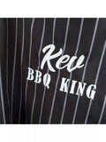 Solesmith BBQ King/Queen Personalised Apron One Size (British brand)
