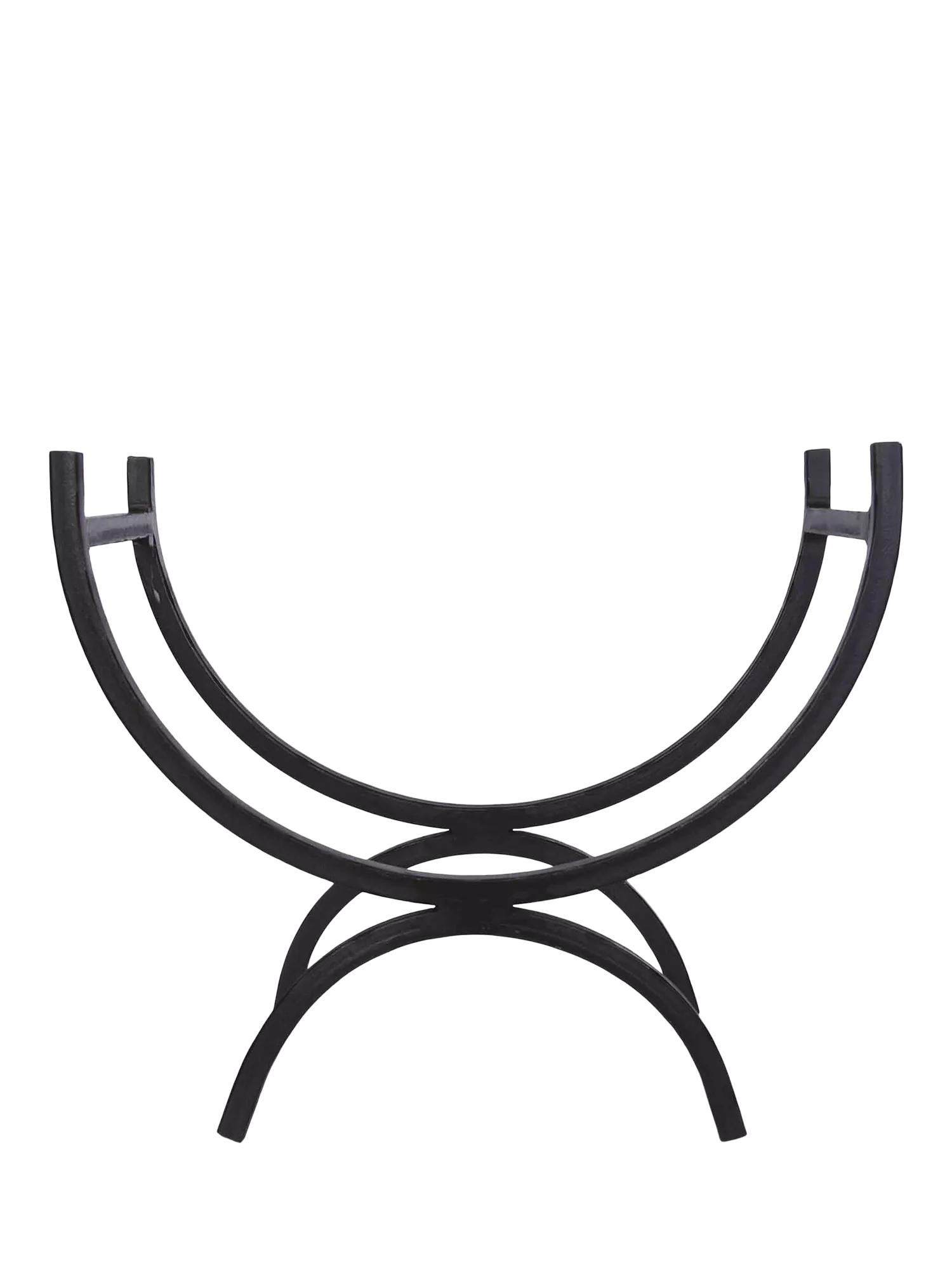 Garden Trading Classic Log Holder small wrought iron - British product