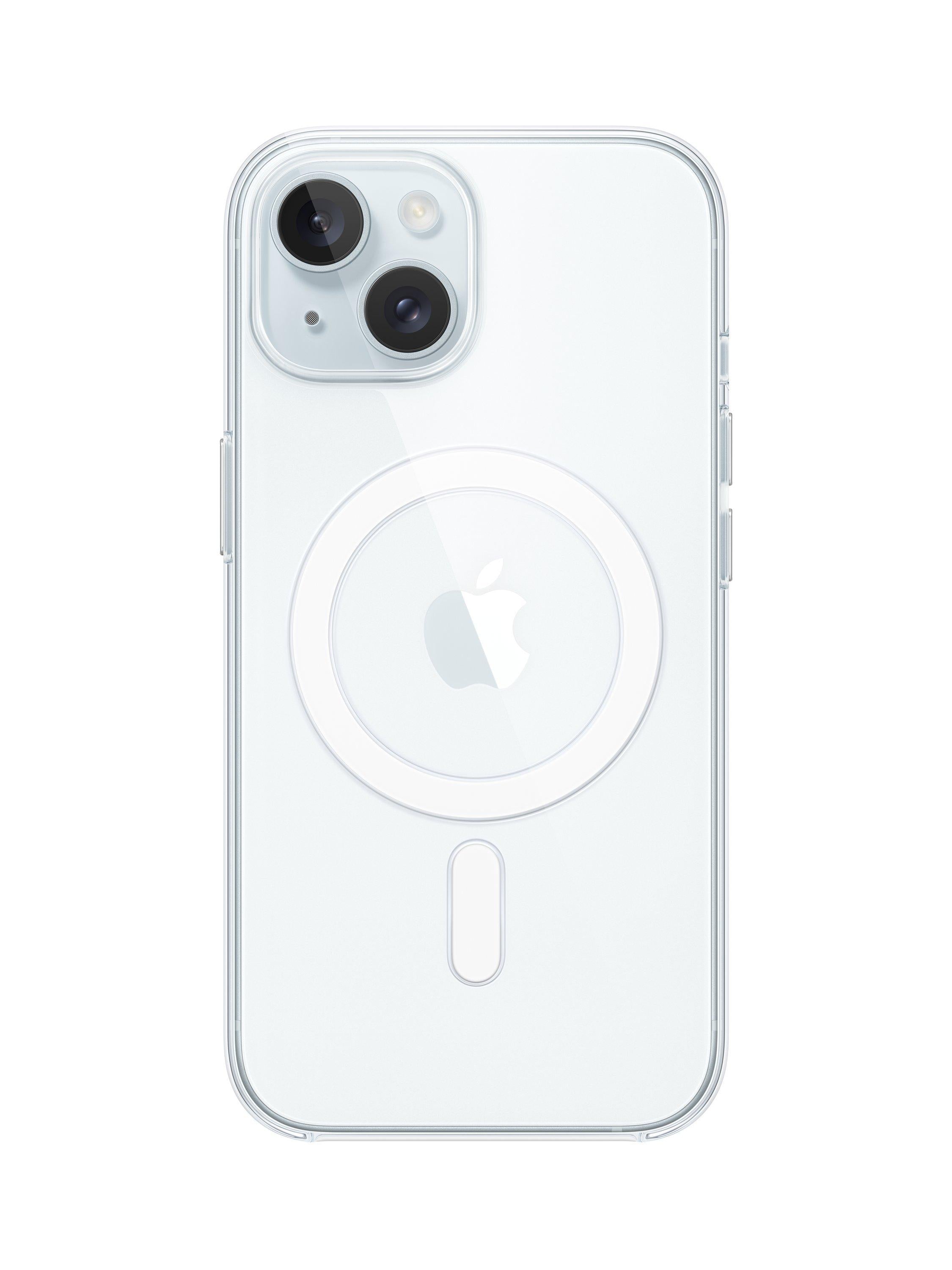 Apple clear case with MagSafe for iPhone 15, UK version