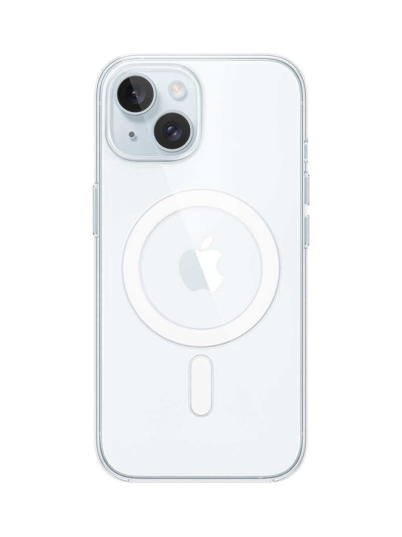 Apple clear case with MagSafe for iPhone 15, UK version