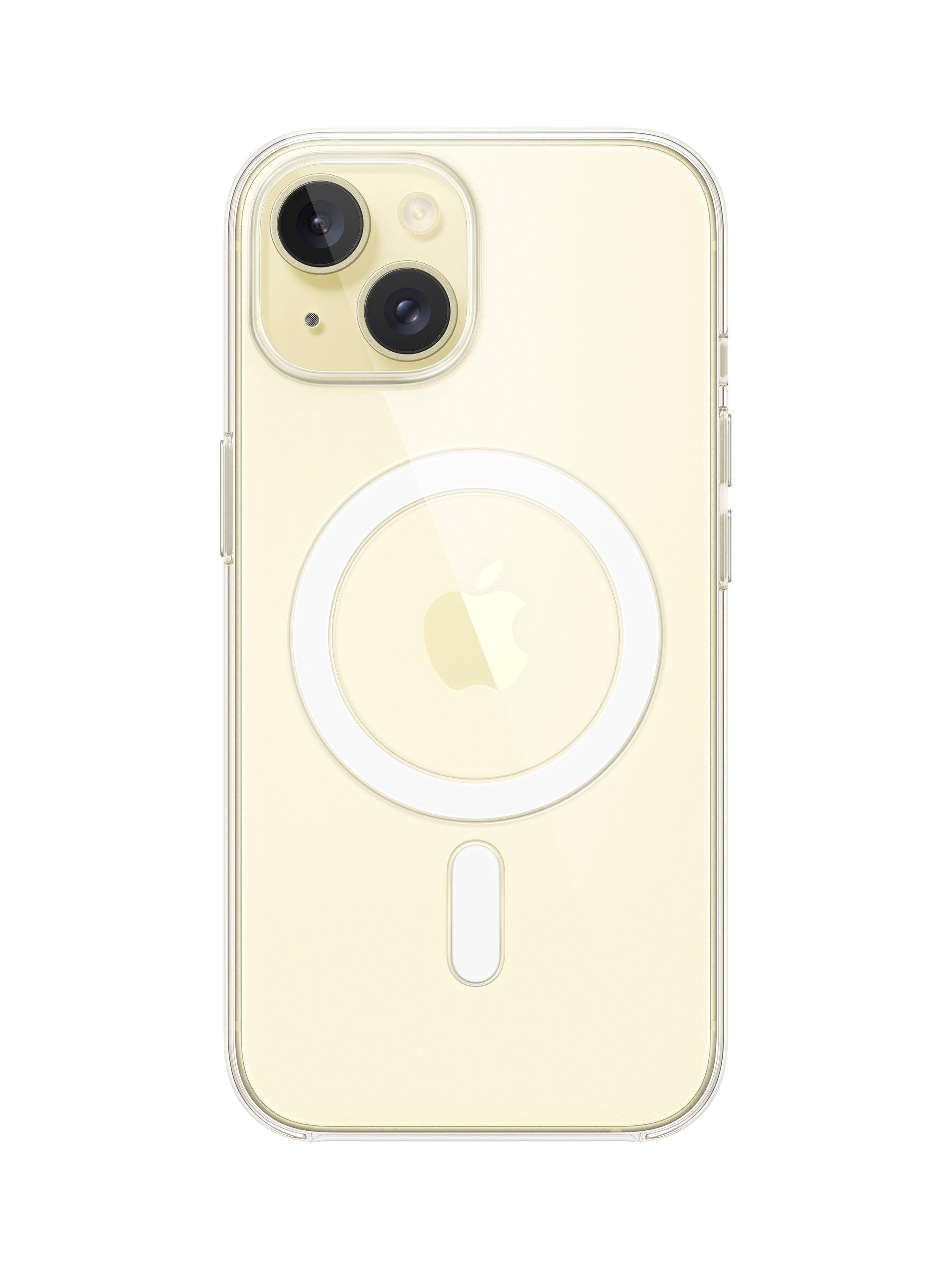 Apple clear case with MagSafe for iPhone 15, UK version