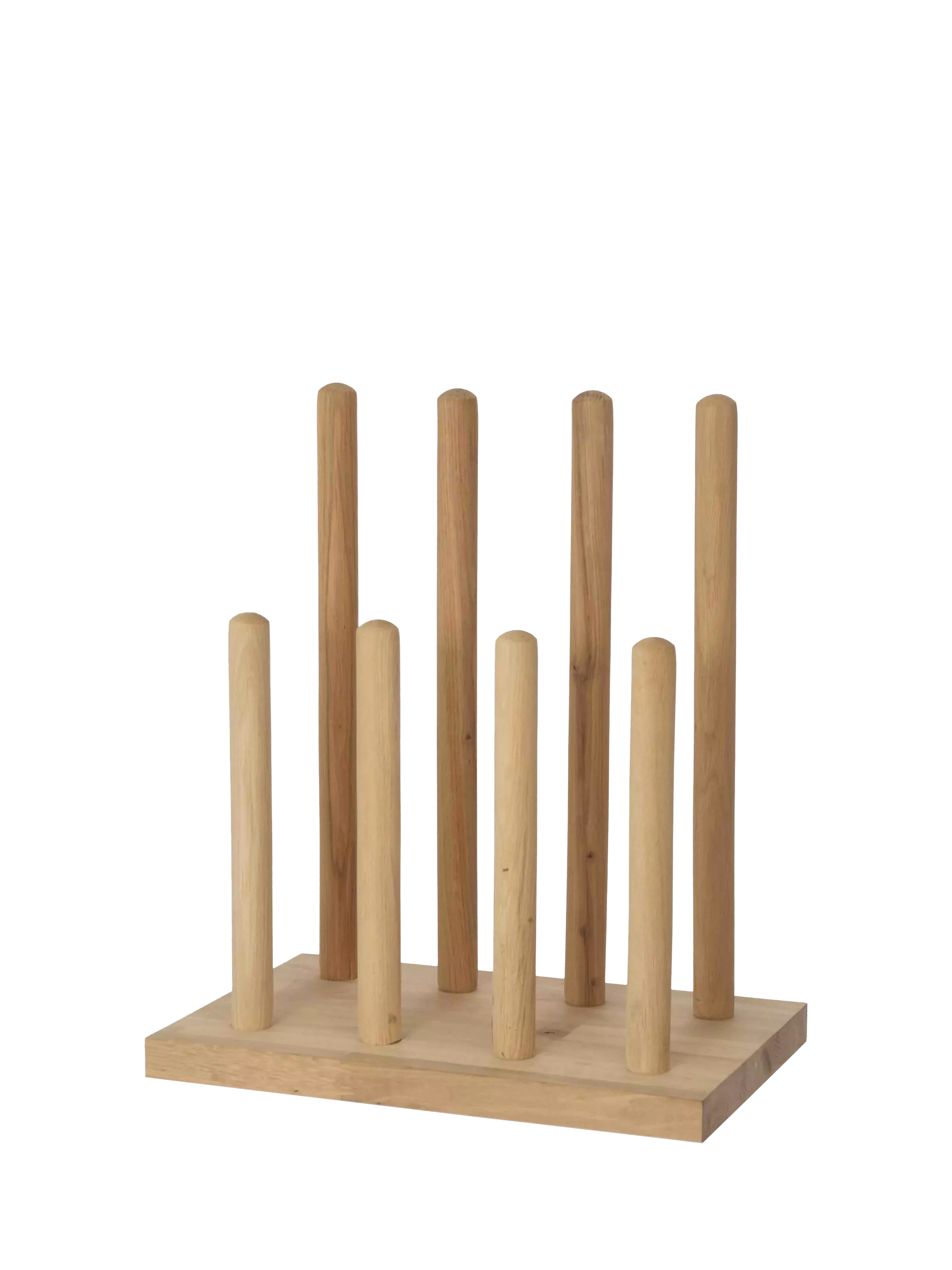 Garden Trading Hambledon Oak Wood Welly Boot Stand, Natural