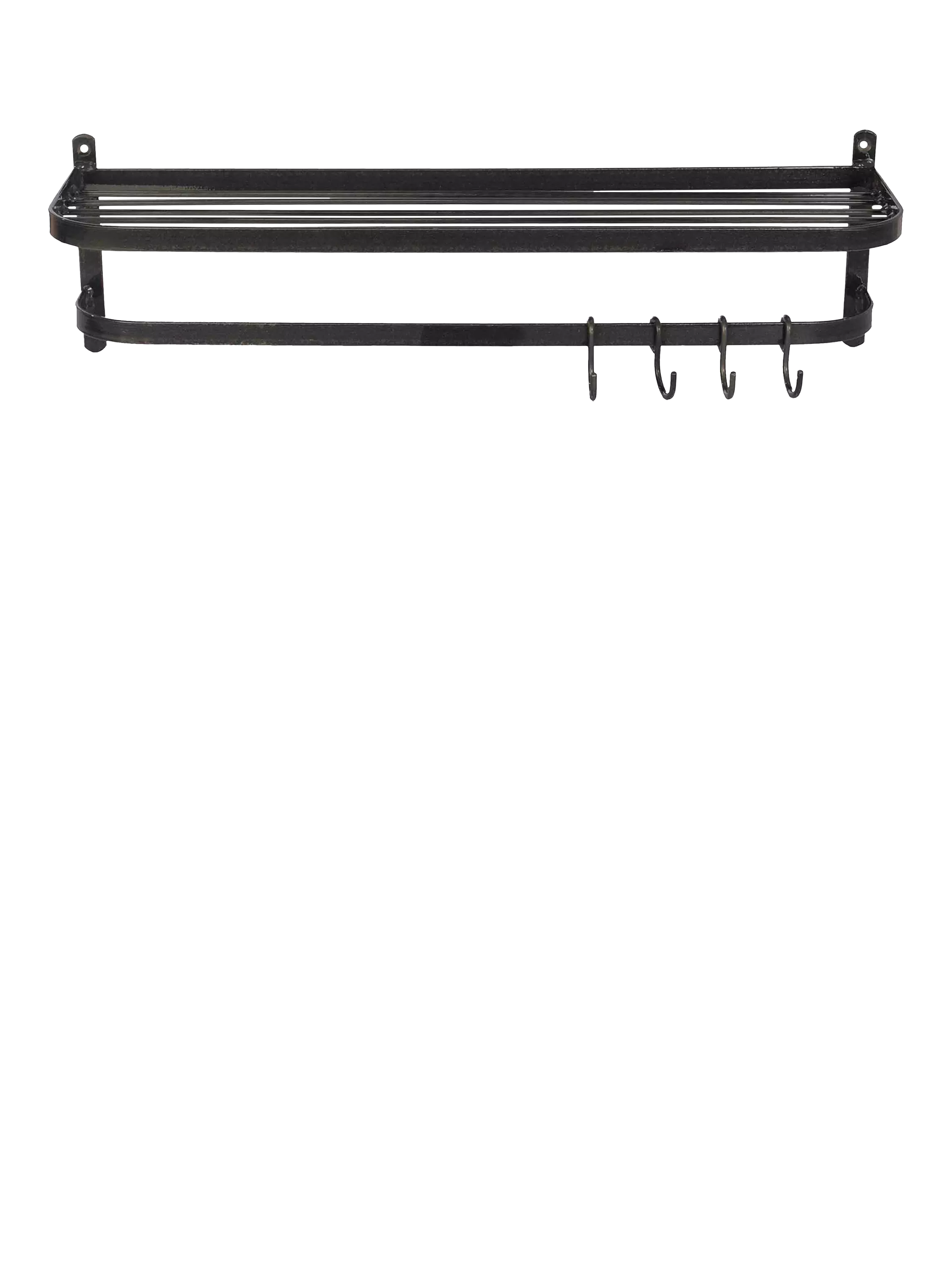 Garden Trading Farringdon luggage rack dark grey, imported from the UK