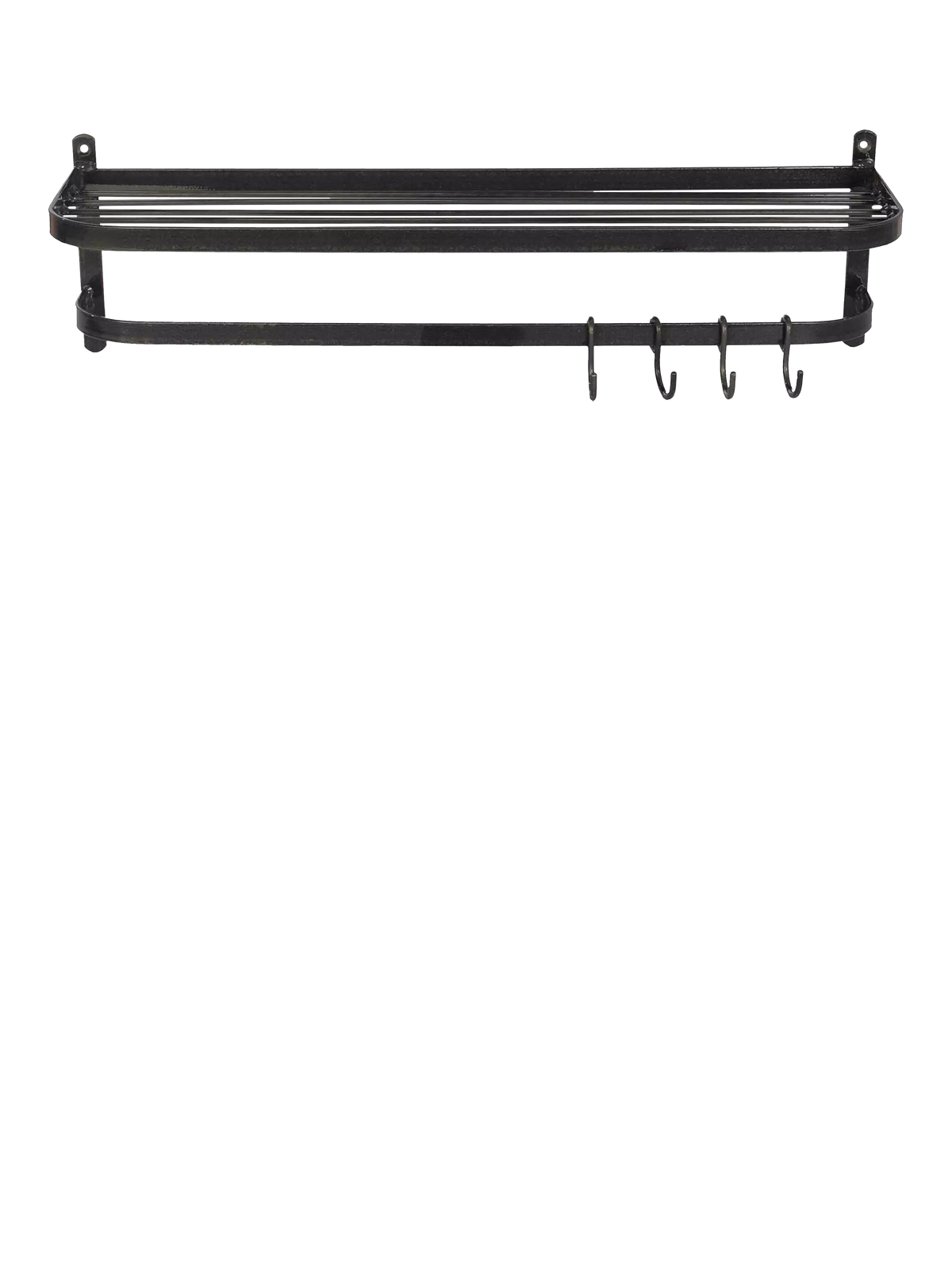 Garden Trading Farringdon luggage rack dark grey, imported from the UK