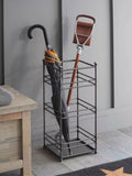 Garden Trading Farringdon metal umbrella stand dark grey (British brand)