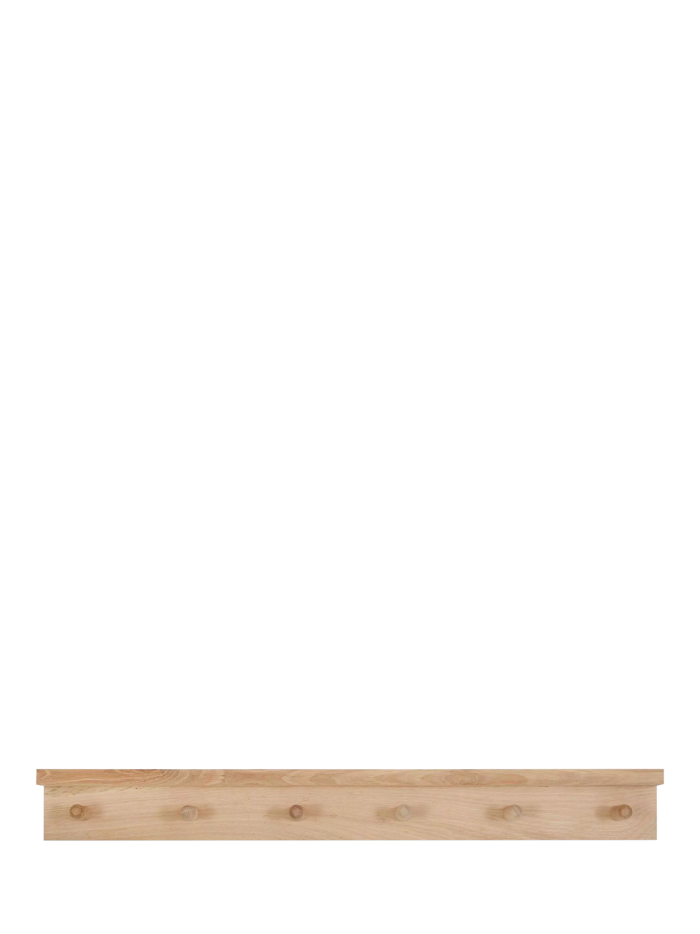Garden Trading Hambledon peg shelf natural - British product