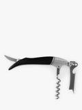 Le Creuset waiter's friend corkscrew shiny black (British brand)