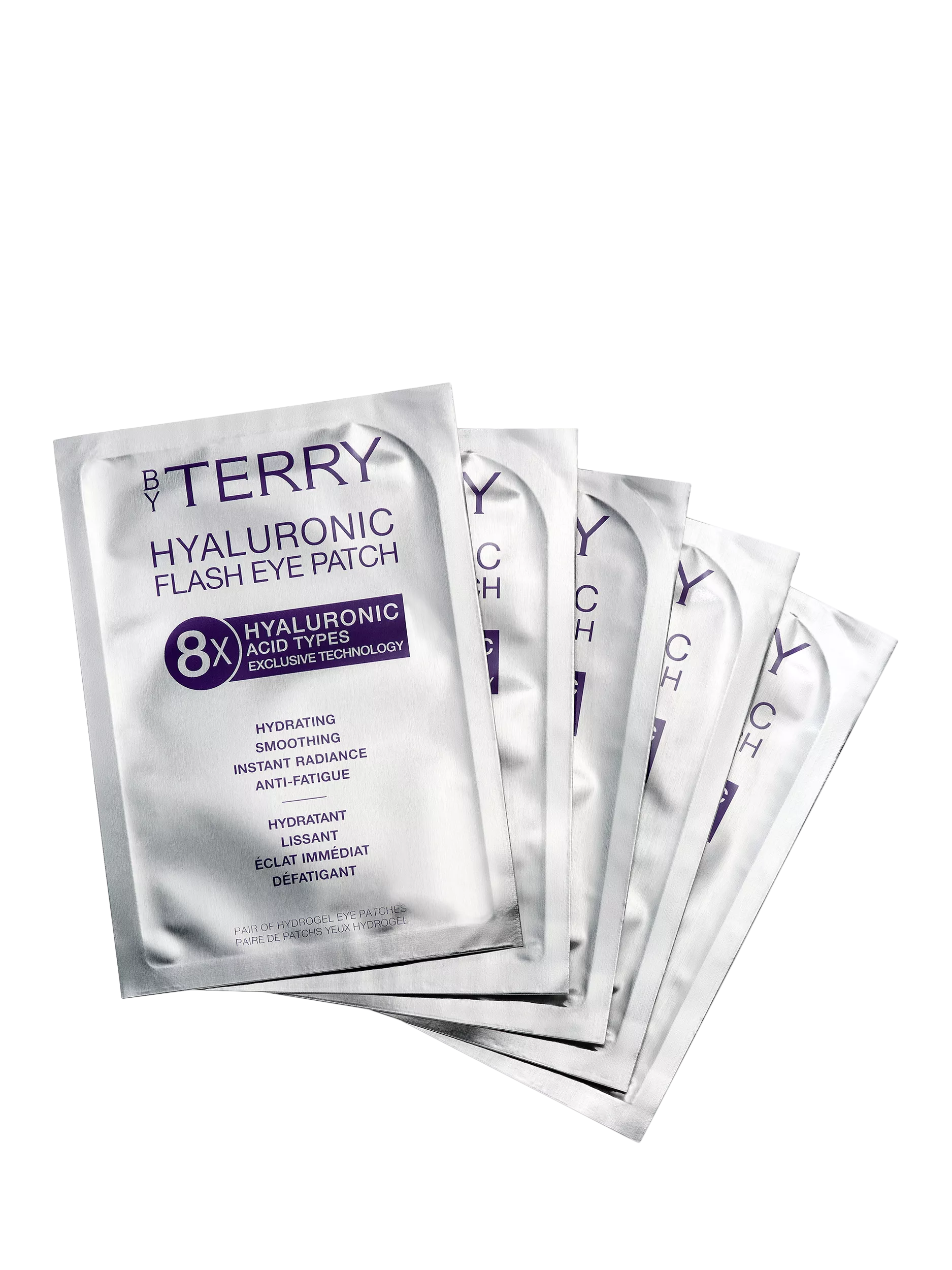 BY TERRY Hyaluronic Flash Eye Patches Box of 5 - British product