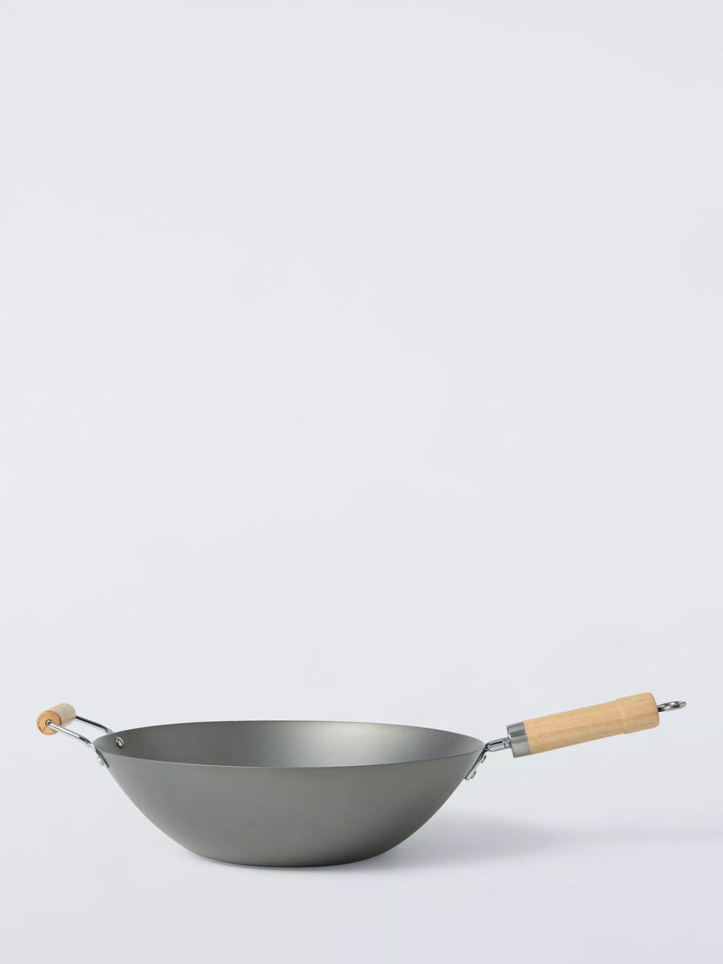 John Lewis carbon steel wok 35cm - British product