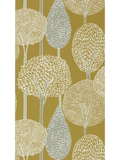 Harlequin Silhouette Wallpaper, Ochre/Taupe HRTW113140