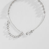 Revere sterling silver cubic zirconia bracelet, UK version