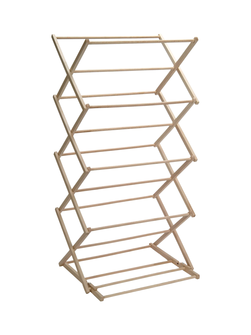 Garden Trading Folding Clothes Horse Natural, UK version