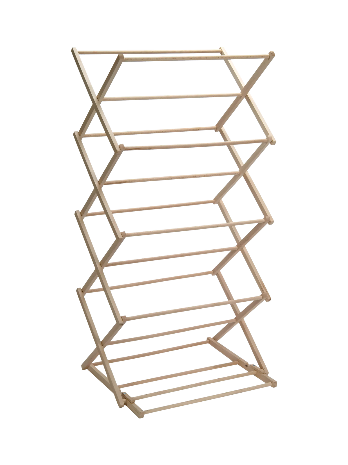 Garden Trading Folding Clothes Horse Natural, UK version