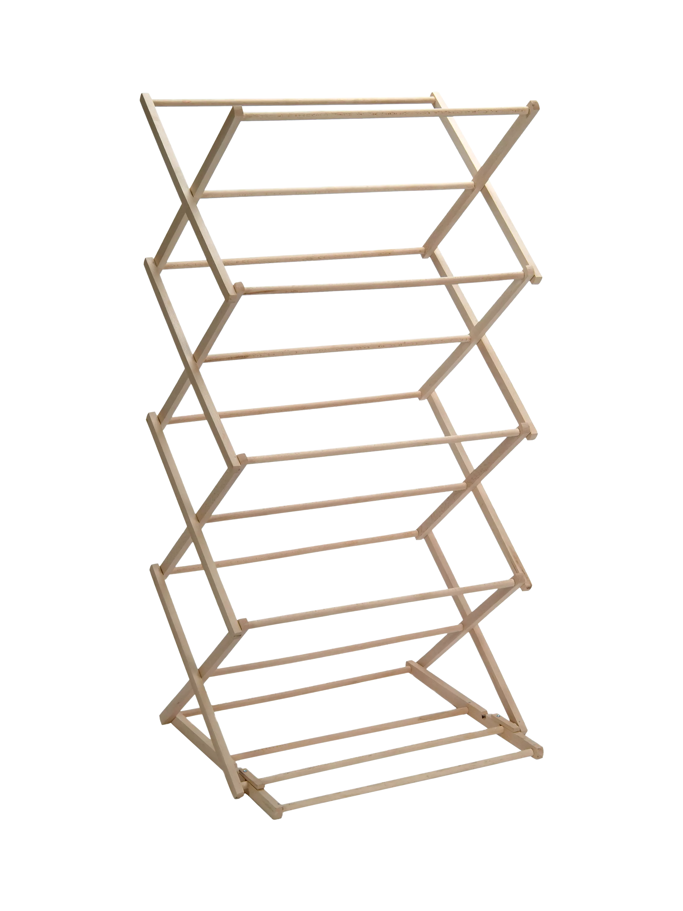 Garden Trading Folding Clothes Horse Natural, UK version