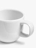John Lewis porcelain espresso cup set of 2 80ml white, UK version