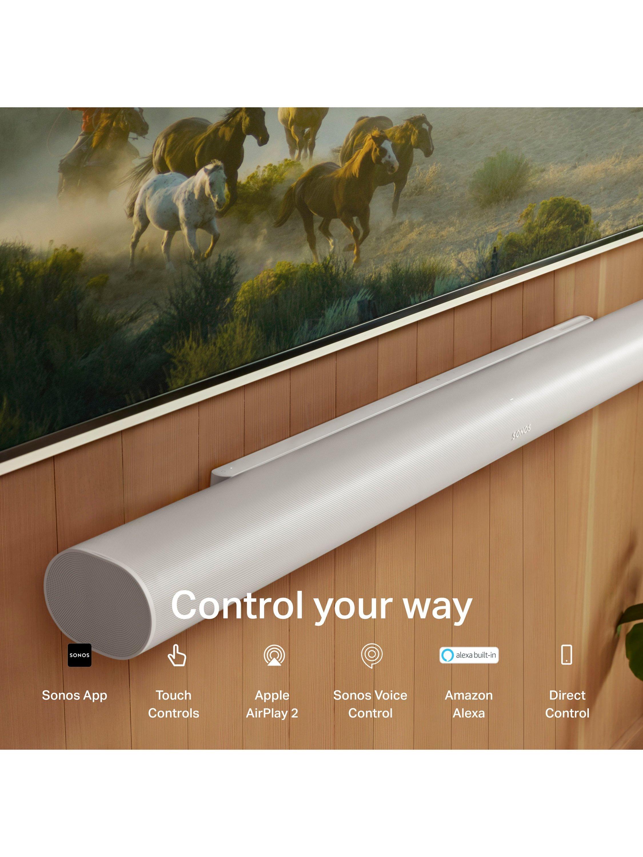 Sonos Arc Ultra white soundbar Dolby Atmos - British product