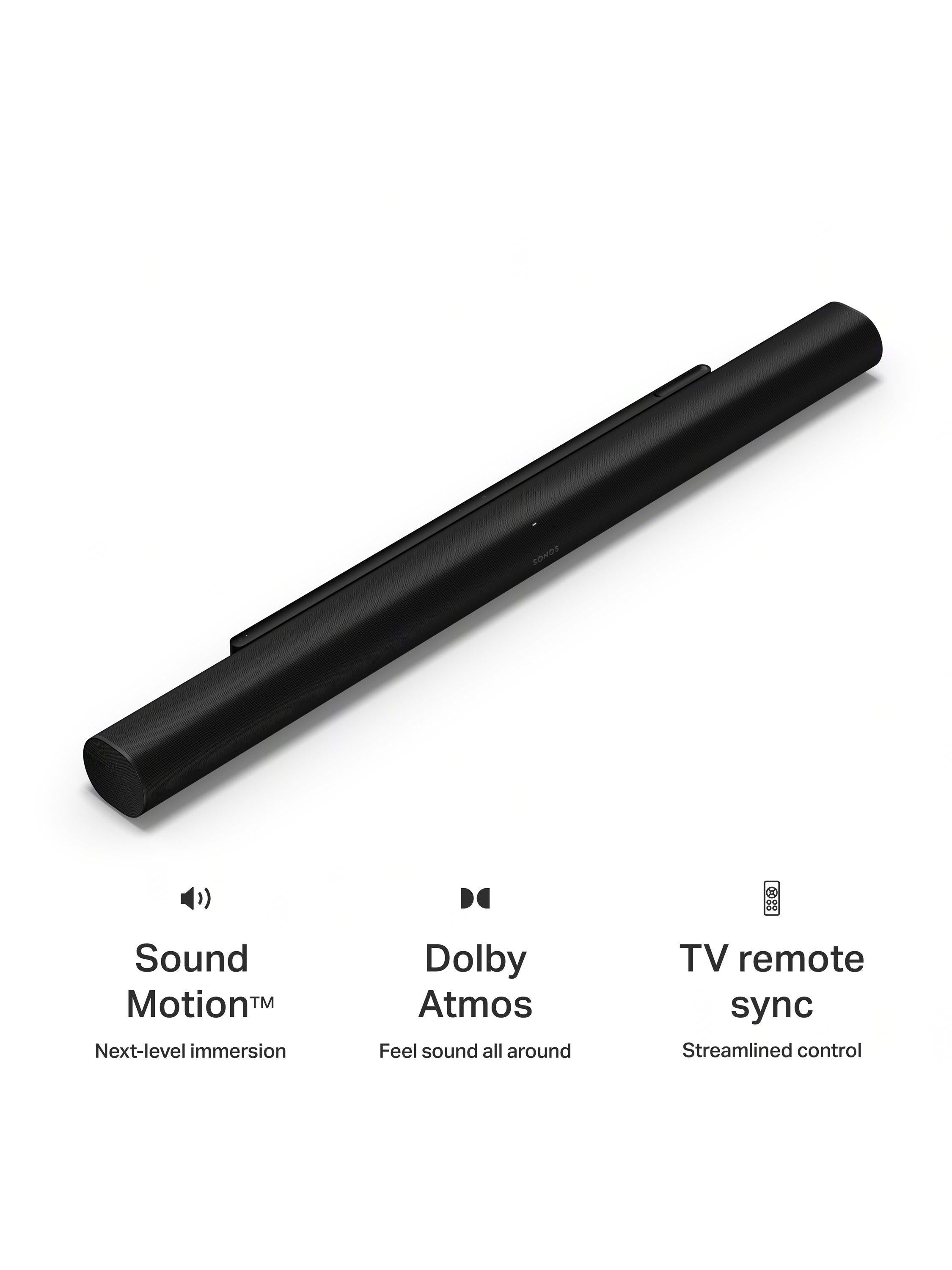 Sonos Arc Ultra white soundbar Dolby Atmos - British product