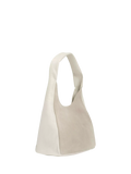 Apatchy London Henry suede and leather hobo bag - British product