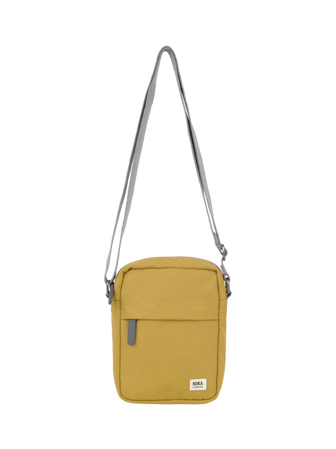 ROKA London Bond Umhängetasche aus recyceltem Canvas, 1,5 L - Britisches Produkt