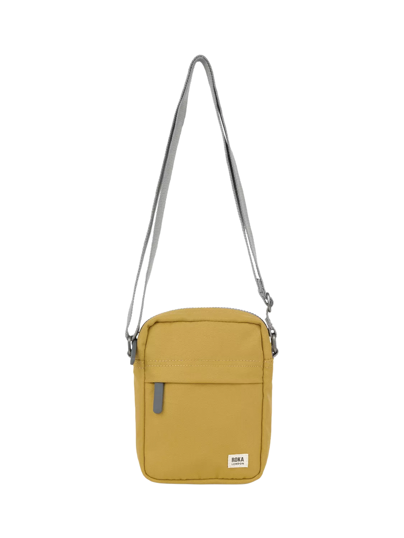 ROKA London Bond Umhängetasche aus recyceltem Canvas, 1,5 L - Britisches Produkt