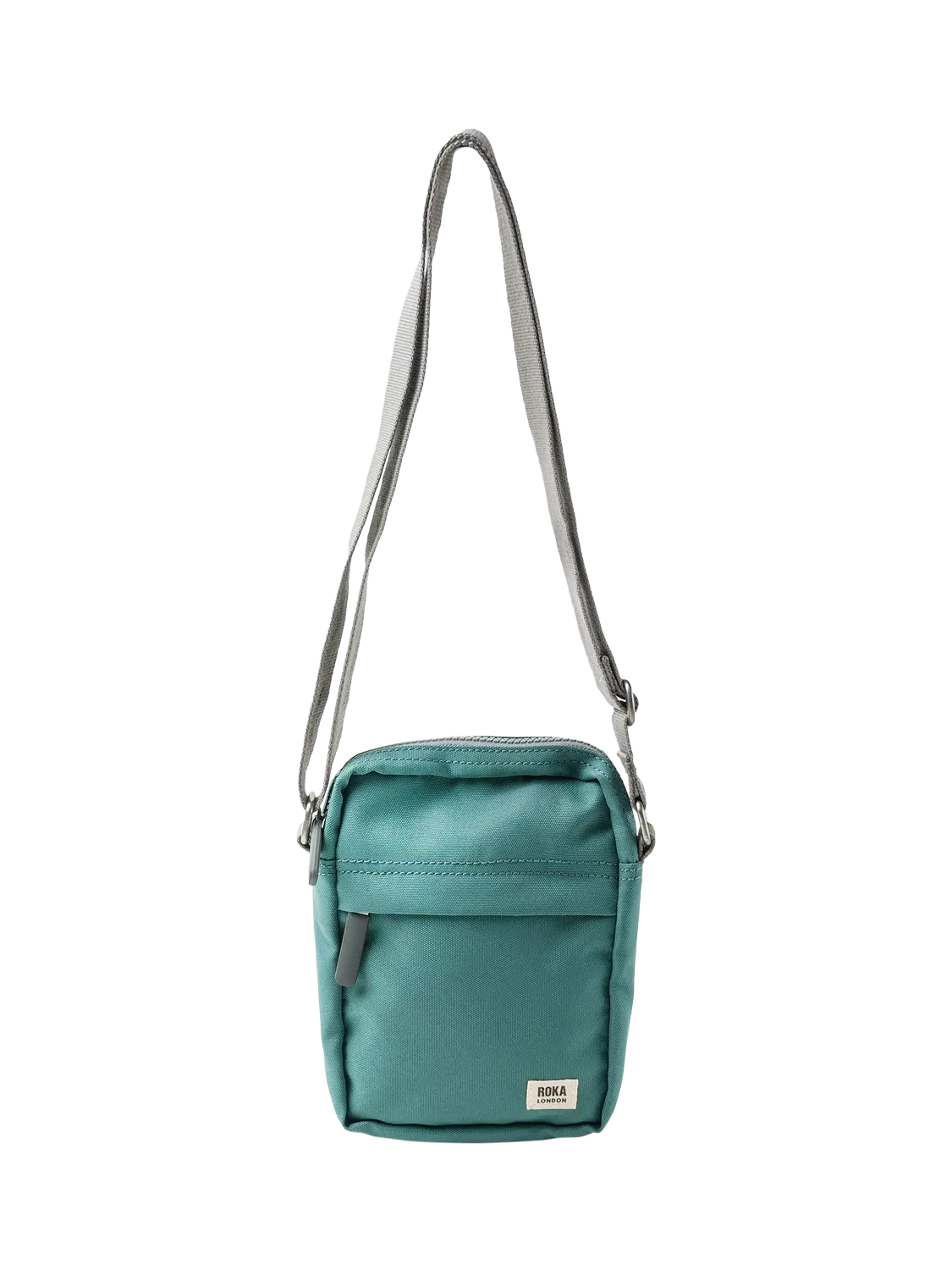 ROKA London Bond Umhängetasche aus recyceltem Canvas, 1,5 L