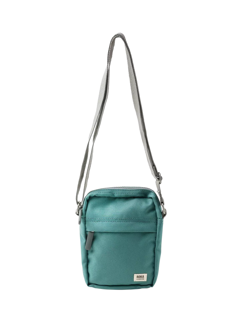 ROKA London Bond Umhängetasche aus recyceltem Canvas, 1,5 L