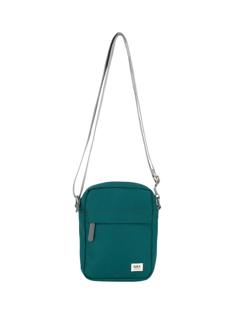 ROKA London Bond Umhängetasche aus recyceltem Canvas, 1,5 L
