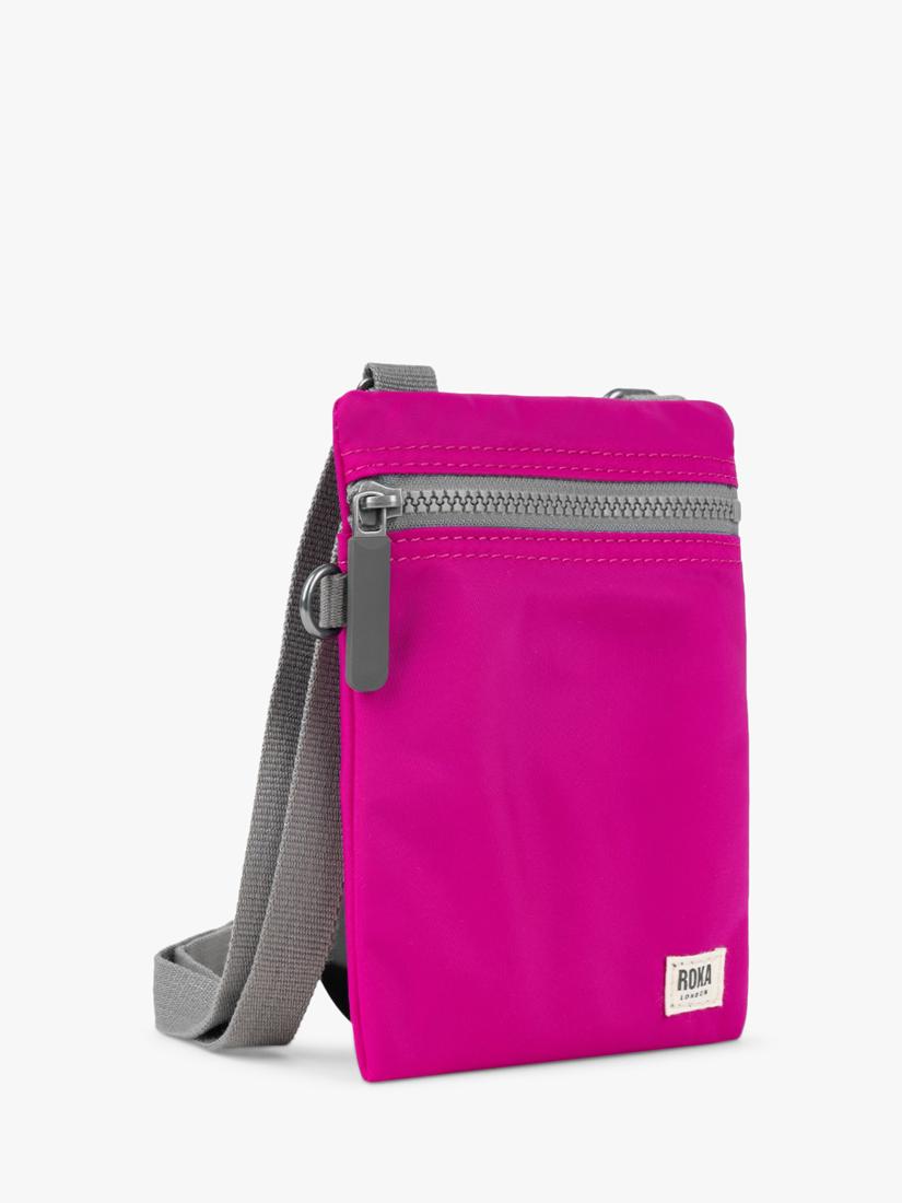 ROKA London Chelsea Umhängetasche aus recyceltem Nylon, importiert aus dem Vereinigten Königreich
