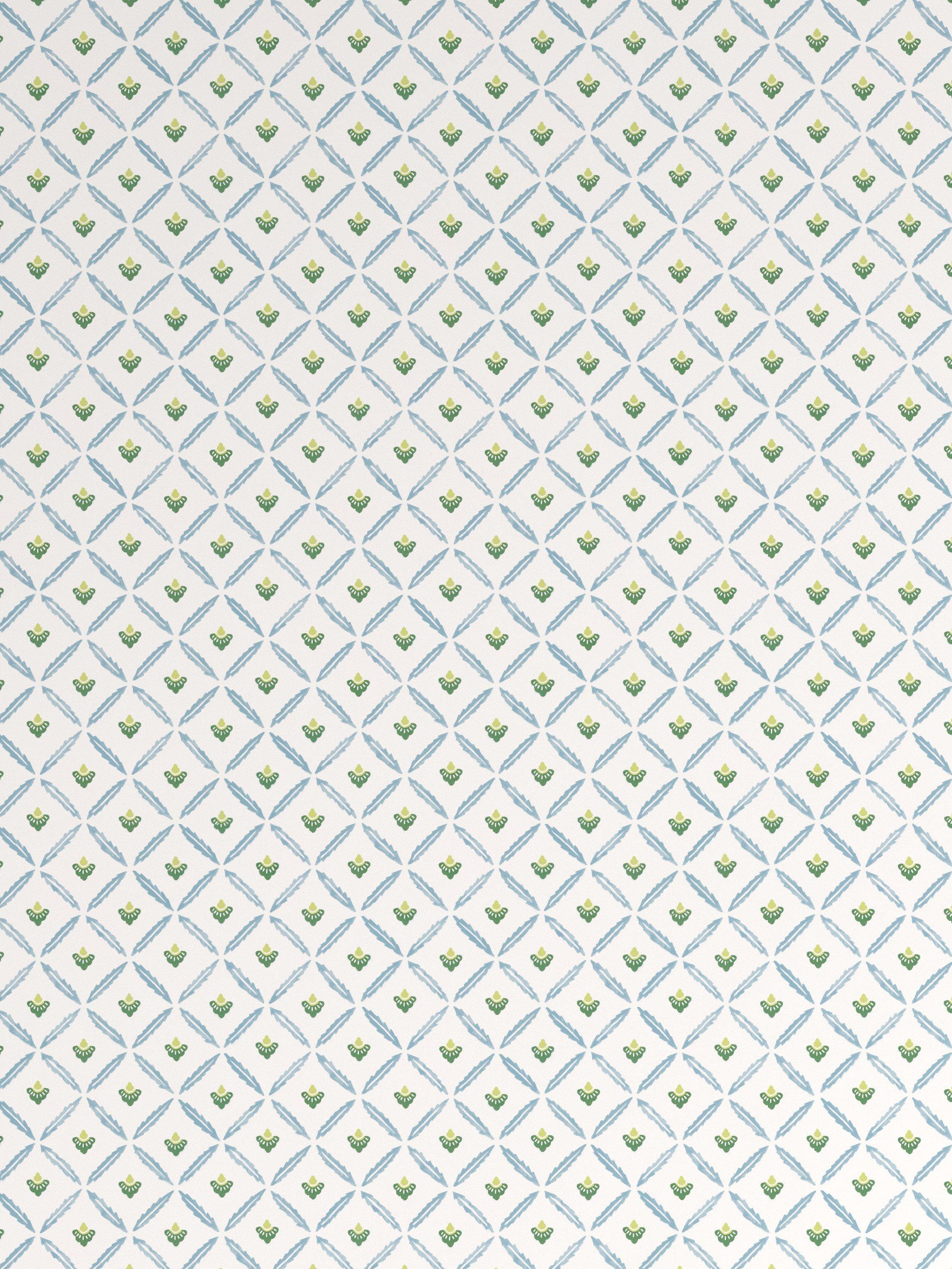 John Lewis Wallpaper Ayla Trellis Floral Pattern, UK version