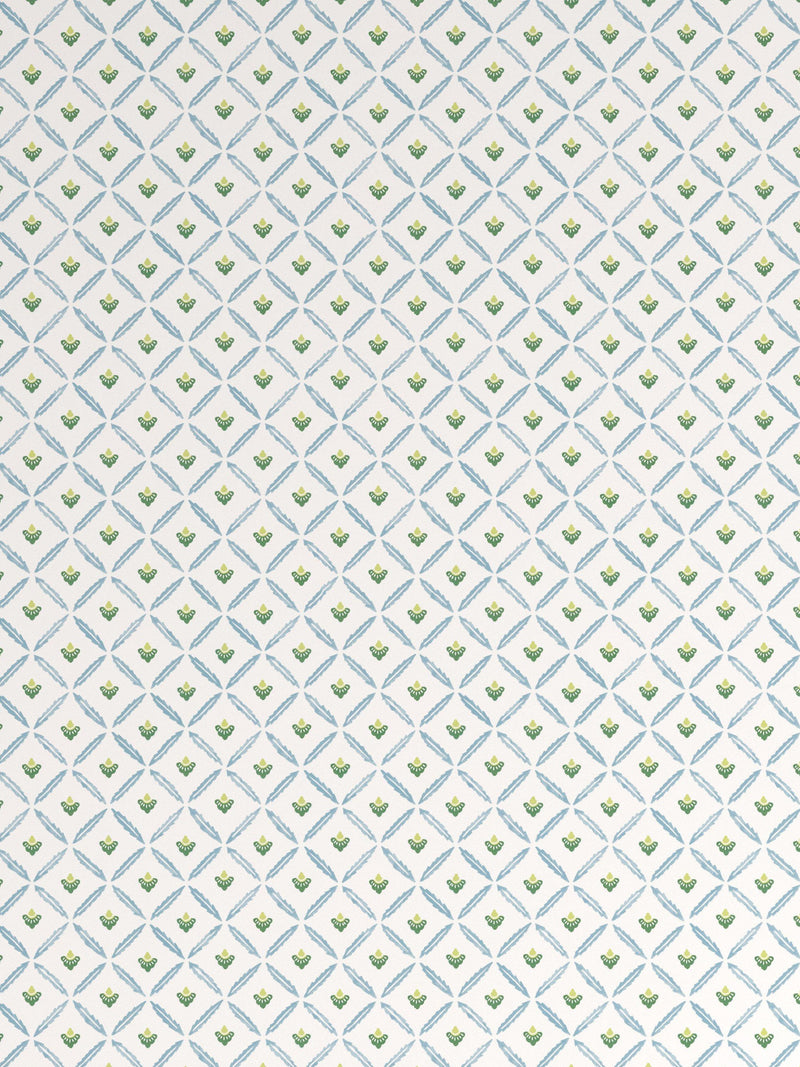 John Lewis Wallpaper Ayla Trellis Floral Pattern, UK version