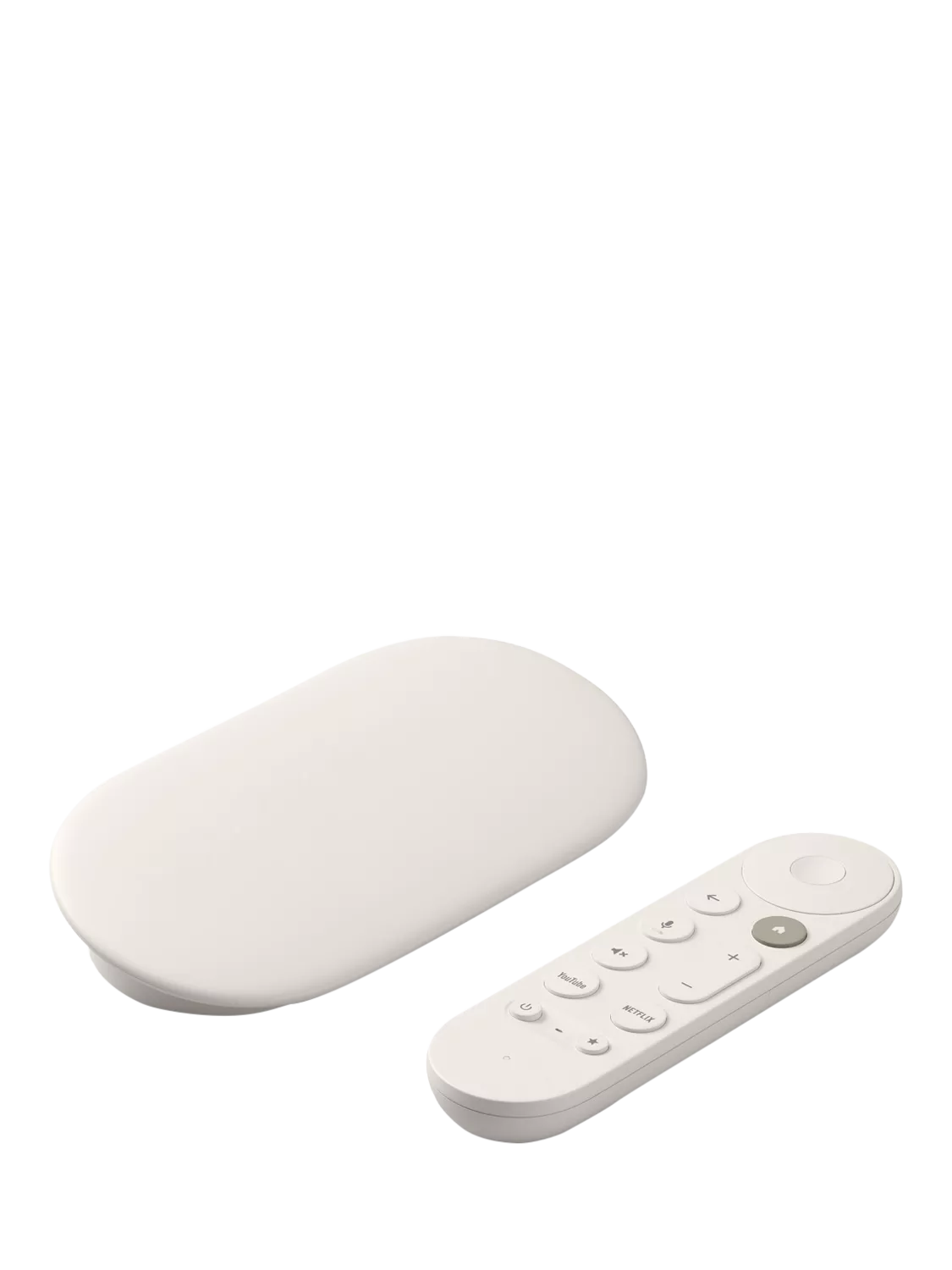 Google TV Streamer 4K Light Porcelain, imported from the UK