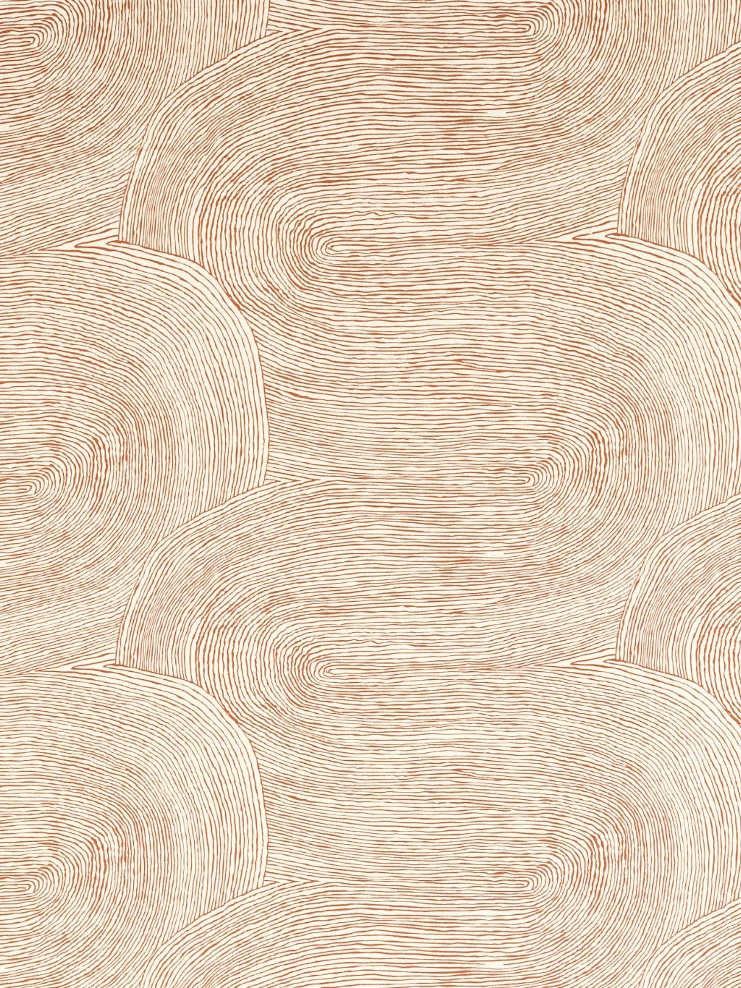 Harlequin x Henry Holland Nerikomi Furnishing Fabric, Terracotta