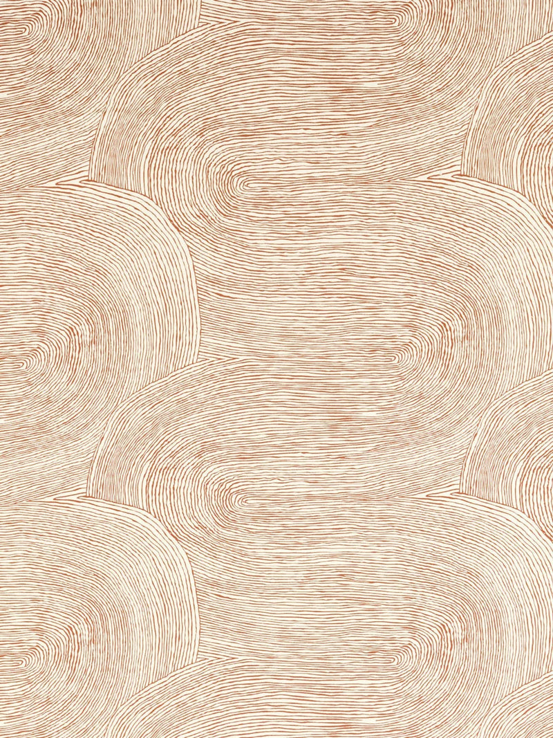 Harlequin x Henry Holland Nerikomi Furnishing Fabric, Terracotta