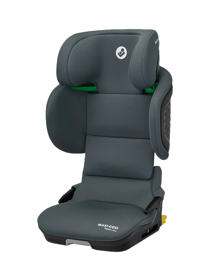 Maxi-Cosi Topaz i-Size Car Seat in Authentic Graphite for children 100-150cm, imported from the UK