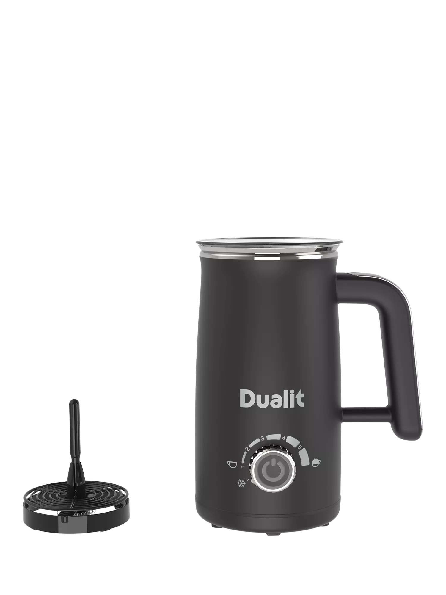 Dualit Milk Frother Max black kitchen appliance, UK version