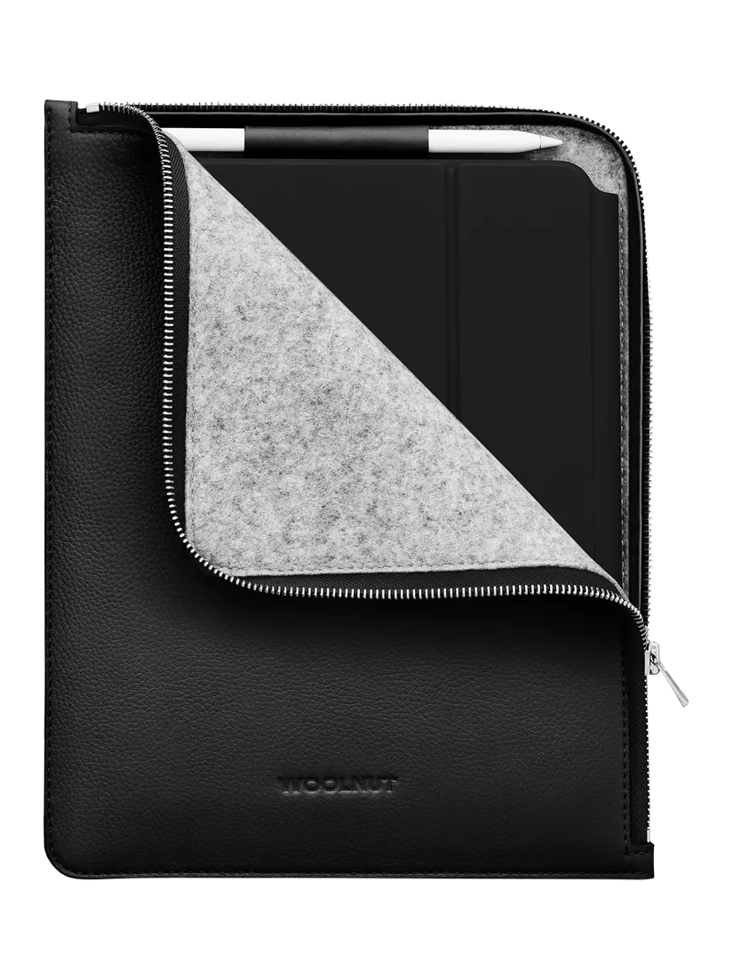 WOOLNUT Lederhülle für 11 Zoll iPad Air & iPad Pro