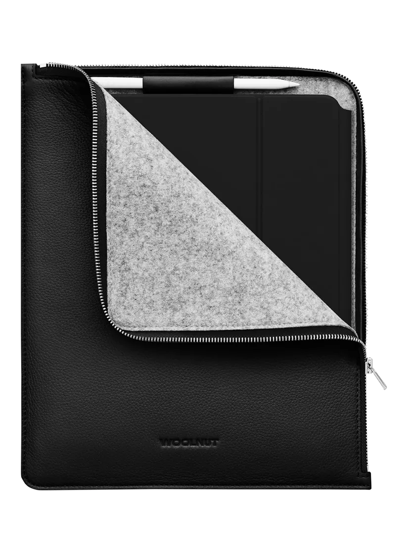 WOOLNUT Leder-Folio für 13-Zoll iPad Air und iPad Pro
