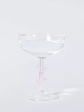 John Lewis champagne coupes set of 2 heart stem, UK version