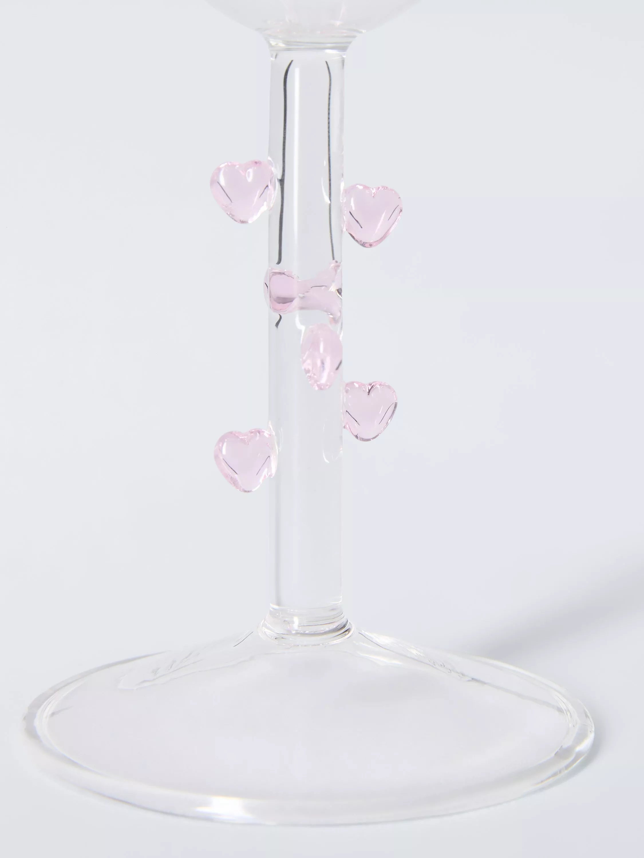 John Lewis champagne coupes set of 2 heart stem, UK version