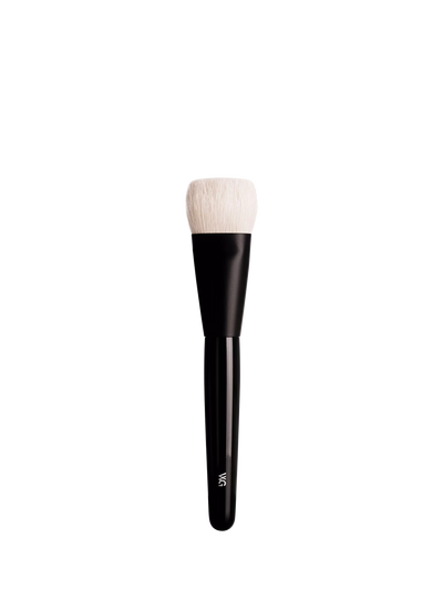Natural Goat Hair Foundation Brush with Rounded Taper Head