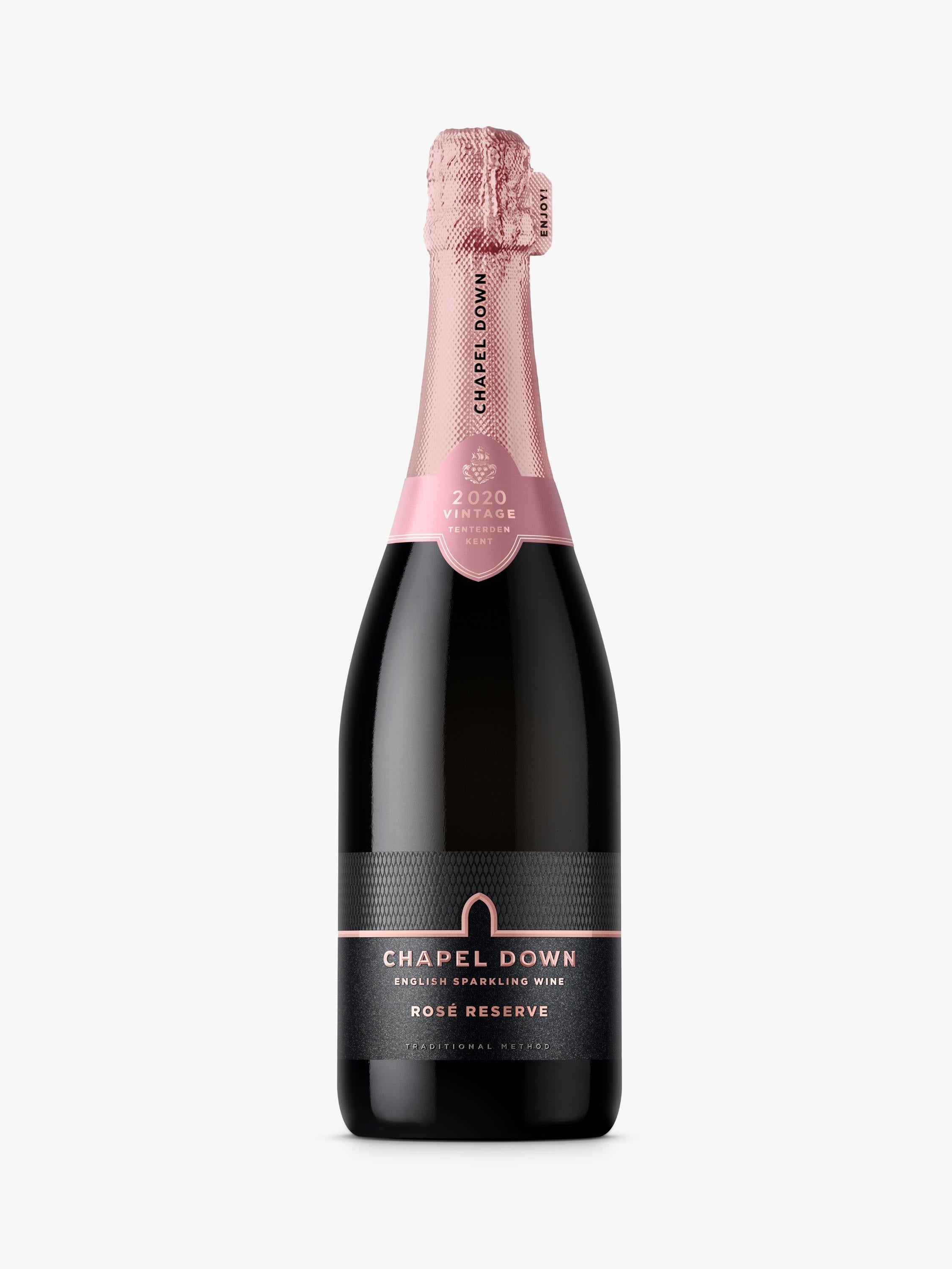 Chapel Down Rosé Reserve 2021 English sparkling wine 75cl - British product