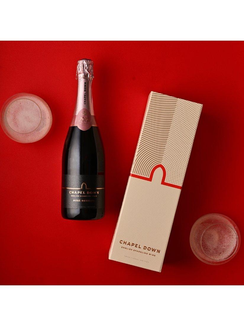 Chapel Down Rosé Reserve 2021 English sparkling wine 75cl - British product