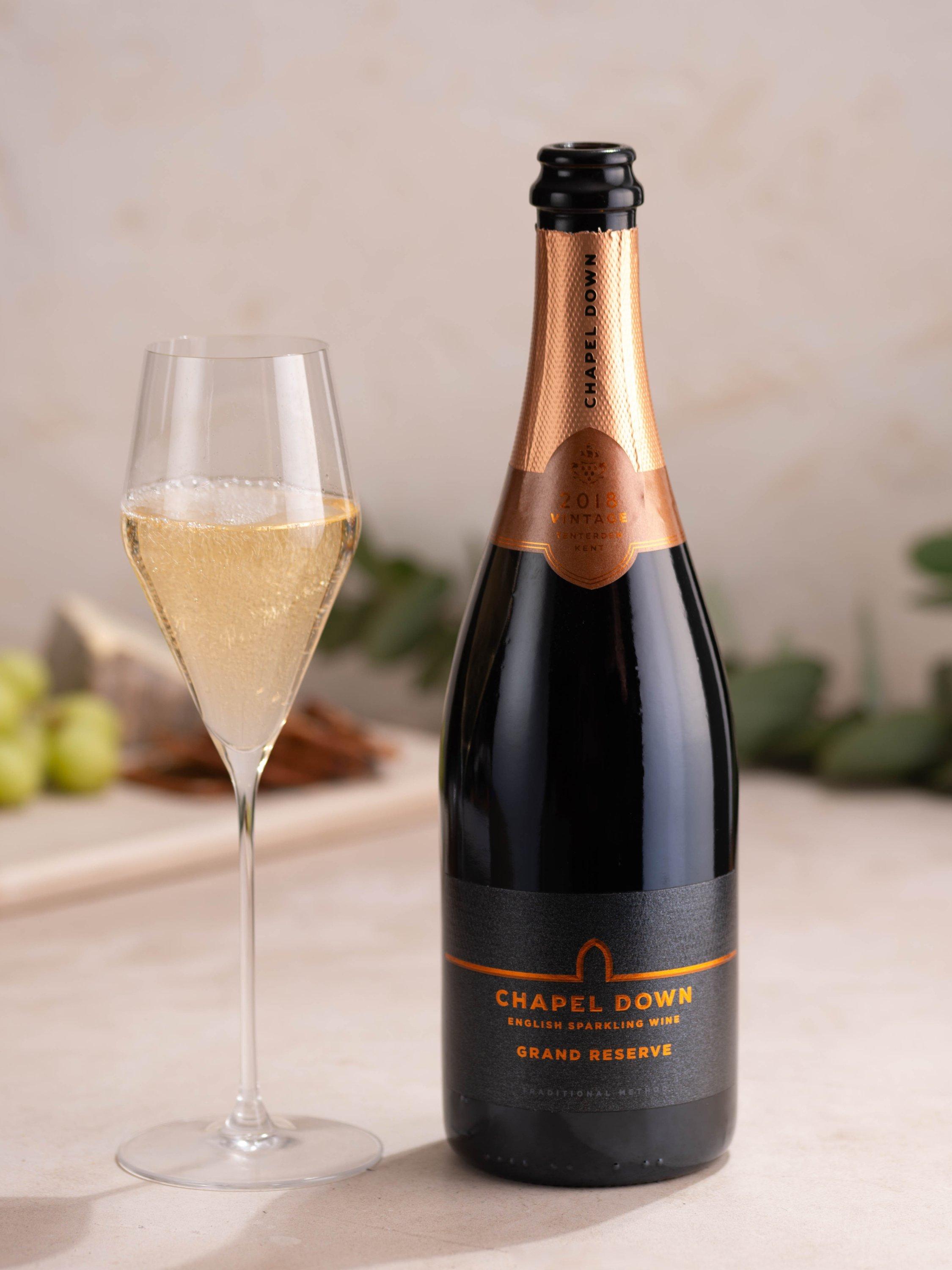 Chapel Down Grand Reserve 2020 sparkling wine 75cl - British product