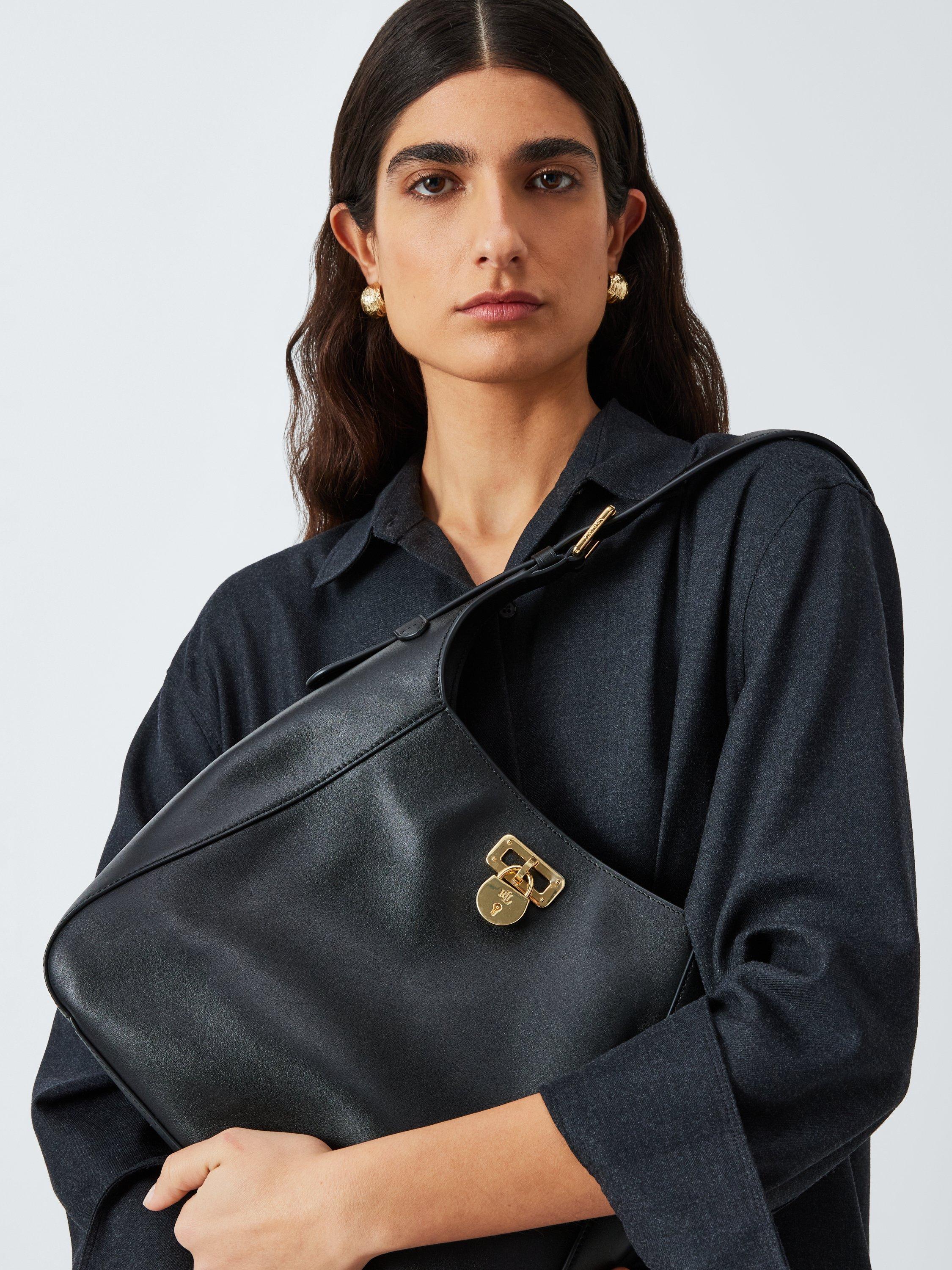Lauren Ralph Lauren large leather crossbody bag - British product