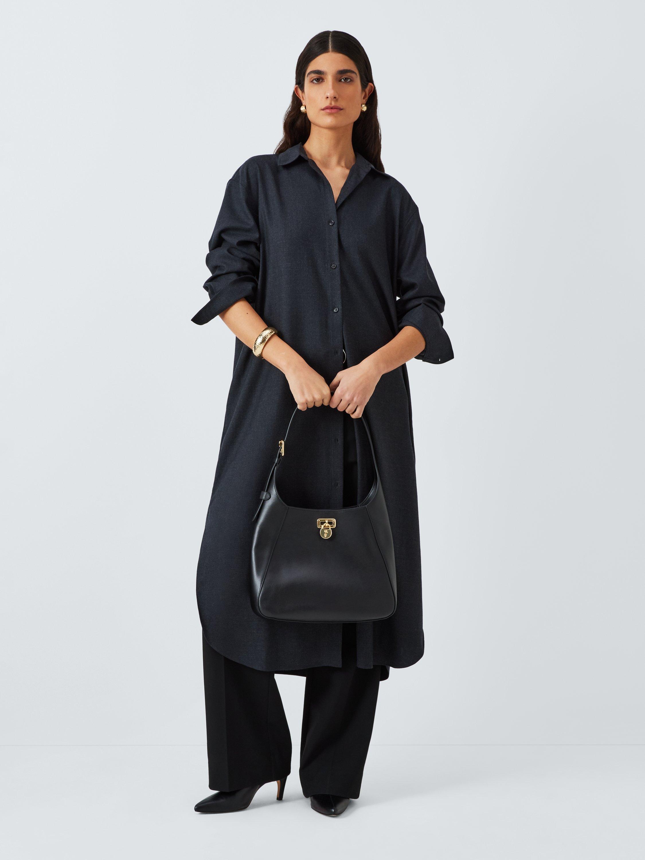 Lauren Ralph Lauren large leather crossbody bag - British product