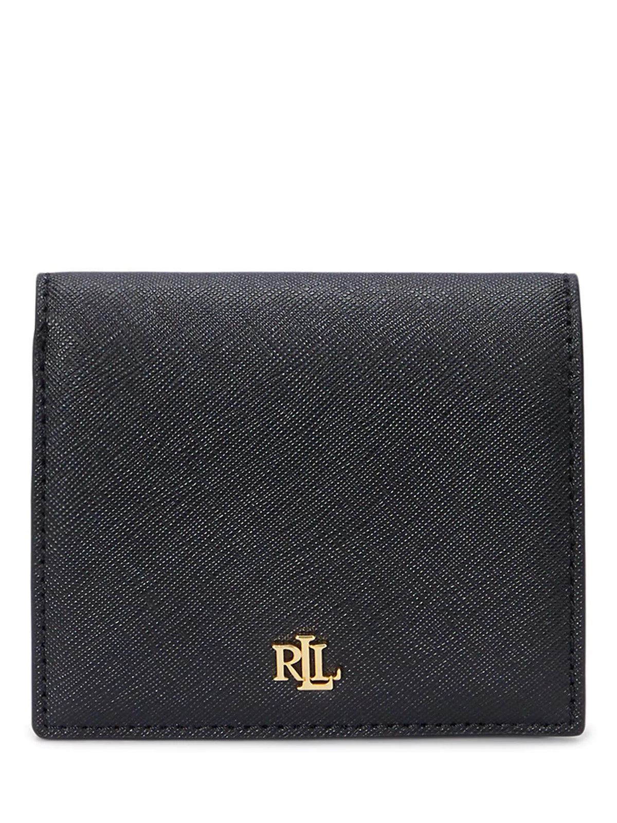 Ralph Lauren Leder Brieftasche genarbt Bi-Fold, UK Version