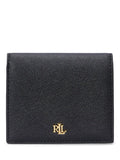 Ralph Lauren Leder Brieftasche genarbt Bi-Fold, UK Version